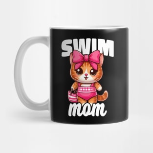 Swim Cat Mom Mug